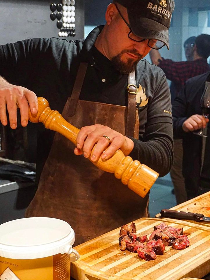 cuisson lente au barbecue artisanal
